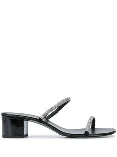Giuseppe Zanotti босоножки Croisette с кристаллами