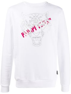 Philipp Plein толстовка с объемным принтом