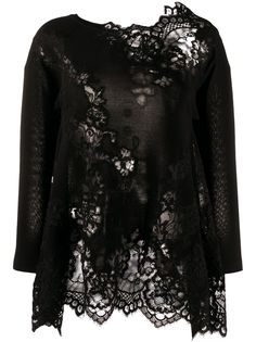 Ermanno Scervino джемпер с кружевными вставками
