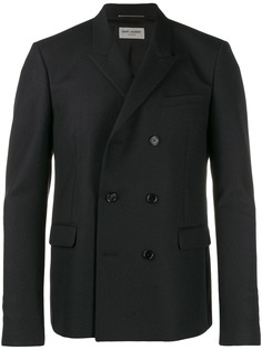 Saint Laurent двубортный пиджак