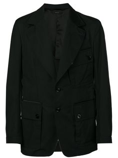 Tom Ford куртка в стиле милитари с накладными карманами