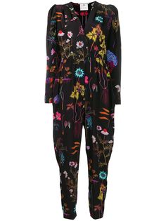 Stella McCartney комбинезон с цветочным принтом