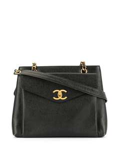 Chanel Pre-Owned сумка на плечо 1995-го года с поворачивающейся застежкой