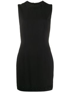 Dsquared2 платье мини с вышивкой бисером
