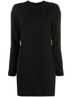 Dsquared2 платье мини с бусинами