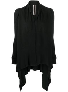 Rick Owens кардиган с драпировкой
