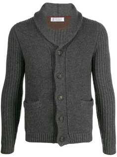 Brunello Cucinelli кашемировый кардиган с V-образным вырезом