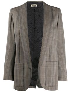Zadig&Voltaire блейзер в клетку Prince of Wales