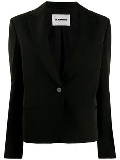Jil Sander однобортный блейзер
