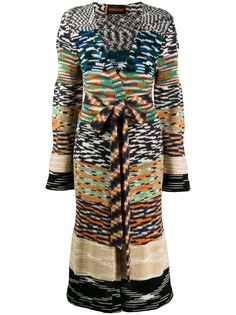 Missoni длинный кардиган с узором