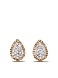 AS29 серьги Mye из желтого золота с бриллиантами