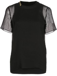 Sacai двухслойный топ