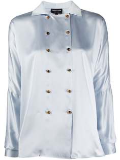 Giorgio Armani двубортная блузка