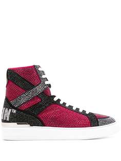 Philipp Plein высокие кеды Money Beast
