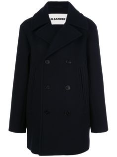 Jil Sander двубортный бушлат