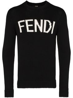 Fendi джемпер с логотипом