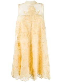 RedValentino платье мини Point DEsprit