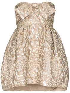 Alexandre Vauthier короткое платье-бюстье