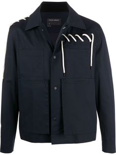Craig Green куртка-рубашка с декоративным шнурком