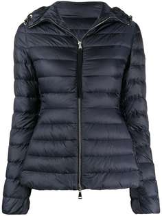 Moncler пуховик на молнии с капюшоном