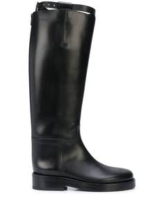 Ann Demeulemeester сапоги на низком каблуке