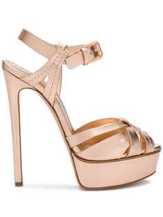 Casadei босоножки на шпильке и платформе