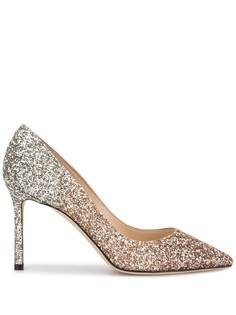 Jimmy Choo туфли-лодочки Romy 85 с блестками