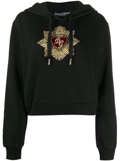 Dolce & Gabbana худи Sacred с вышивкой