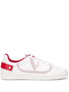 Valentino кроссовки Valentino Garavani Backnet с логотипом VLogo
