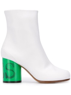 Maison Margiela ботильоны Tabi на контрастном каблуке
