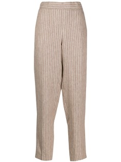 Fabiana Filippi брюки в полоску с завышенной талией
