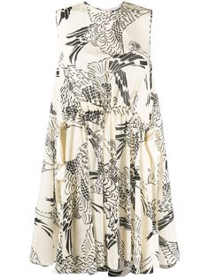 RedValentino платье Phoenix с кулиской