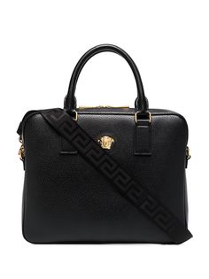 Versace портфель с декором Medusa