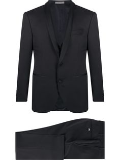 Corneliani костюм-тройка строгого кроя