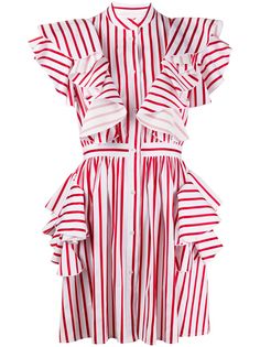 MSGM платье мини с оборками