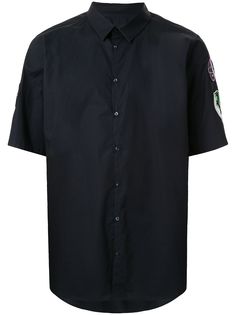 Raf Simons рубашка с нашивками