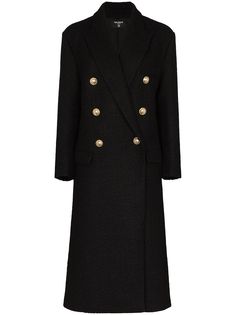 Balmain двубортное пальто
