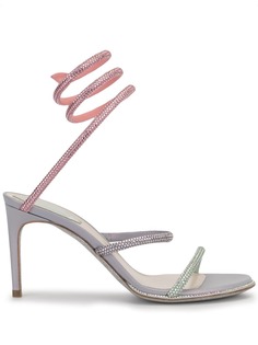 René Caovilla декорированные босоножки Cleo 80