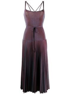 M Missoni плиссированное платье с завязками
