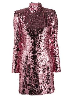 Dolce & Gabbana короткое платье с пайетками