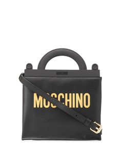 Moschino мини-клатч с логотипом