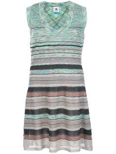 M Missoni трикотажное платье в полоску