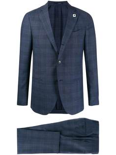 Lardini костюм в клетку
