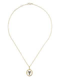 Annoushka золотая цепочка с подвеской Y