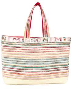 Missoni Mare объемная сумка-тоут с полосками