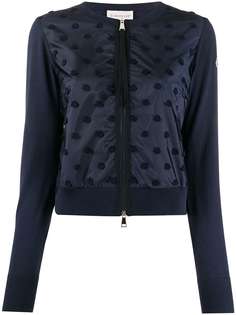 Moncler кардиган на молнии с логотипом