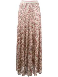 Missoni юбка макси с абстрактным принтом
