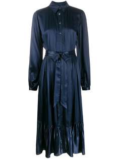 Temperley London платье-рубашка с поясом