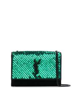 Saint Laurent сумка на плечо Kate с пайетками