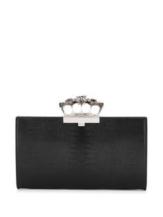 Alexander McQueen клатч с ручкой-кастетом